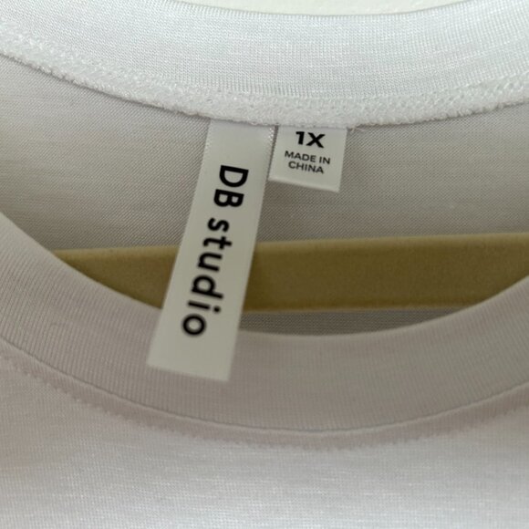 David's Bridal Studio Fiance Muscle Tank (NWT; Size 1X) - Picture 3 of 4